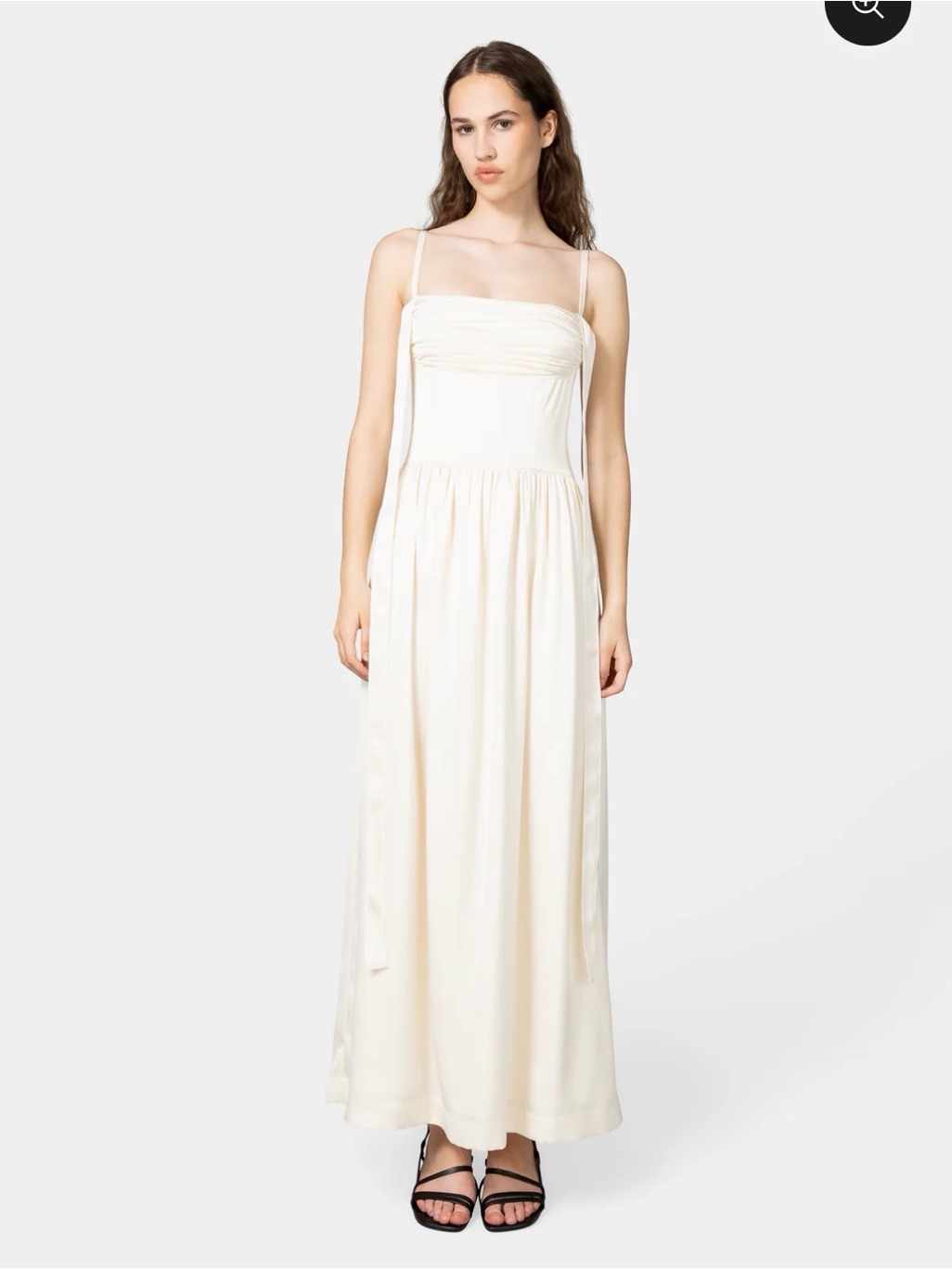 Satin Elsa Dress From Murlong Cres